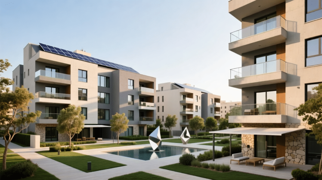 Anahtar teslim inşaat Lefkoşa modern konut projesi